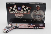 **Damaged See Pictures** Dale Earnhardt 1999 GM Goodwrench Service Plus / Winston Cup Championsons 1:64 Dually with Show Trailer Diecast **Damaged See Pictures** Dale Earnhardt 1999 GM Goodwrench Service Plus / Winston Cup Championsons 1:64 Dually with Show Trailer Diecast